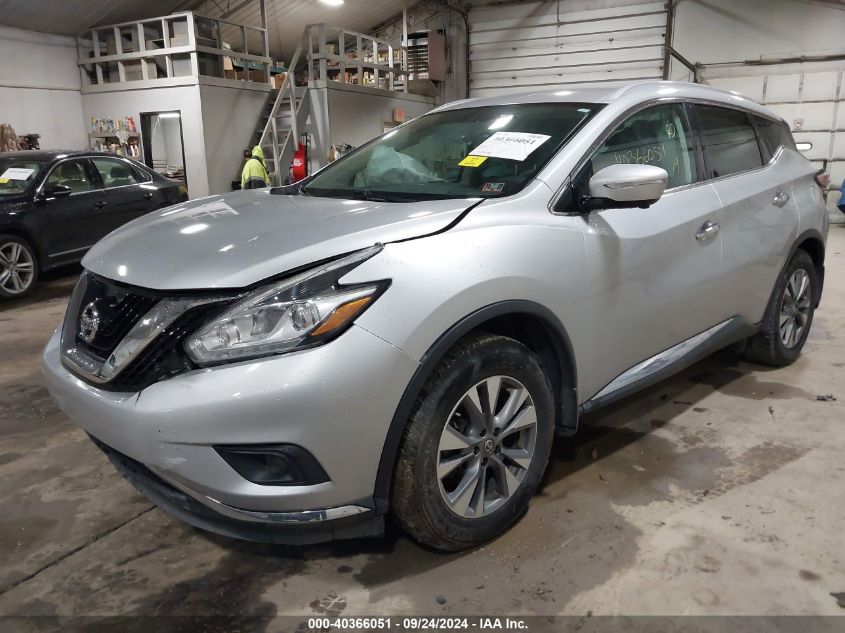 5N1AZ2MH2FN238297 2015 NISSAN MURANO - Image 2