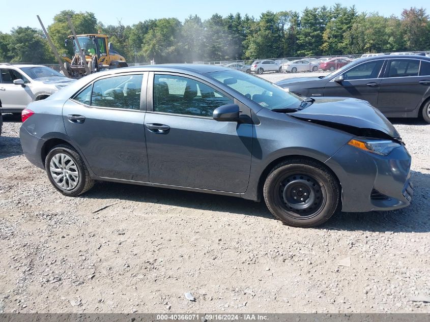 2018 Toyota Corolla Le VIN: 2T1BURHE6JC028068 Lot: 40366071