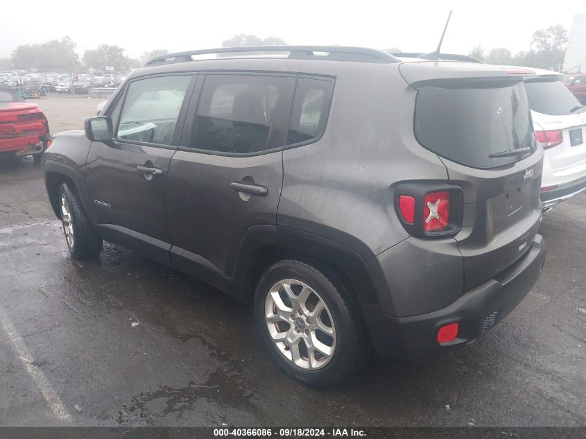 2018 Jeep Renegade Latitude Fwd VIN: ZACCJABB9JPJ29846 Lot: 40366086