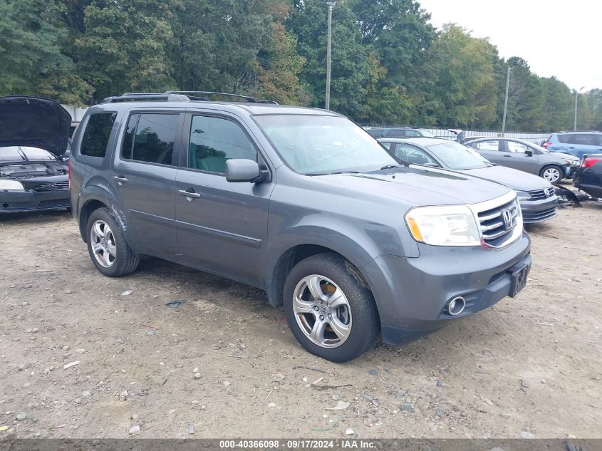 2013 Honda Pilot Ex VIN: 5FNYF4H43DB015325 Lot: 40366098