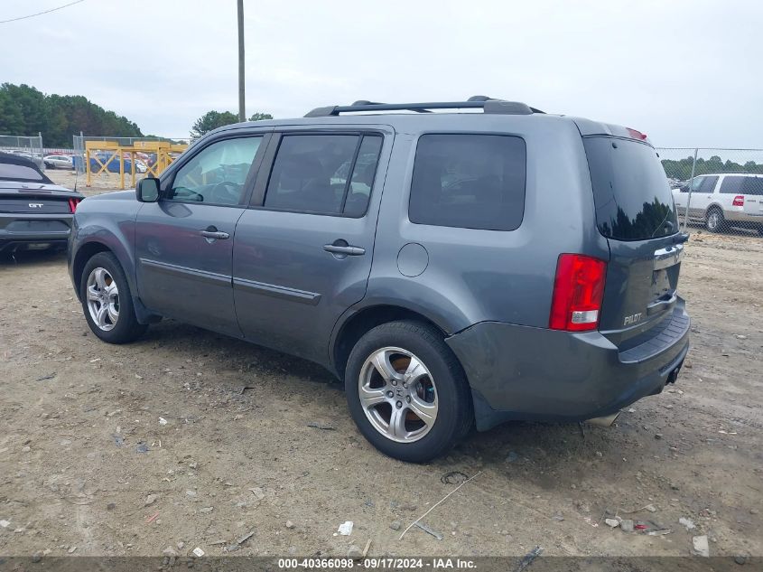 2013 Honda Pilot Ex VIN: 5FNYF4H43DB015325 Lot: 40366098