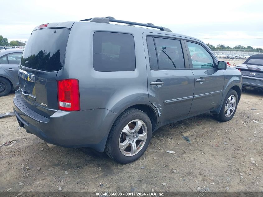 2013 Honda Pilot Ex VIN: 5FNYF4H43DB015325 Lot: 40366098