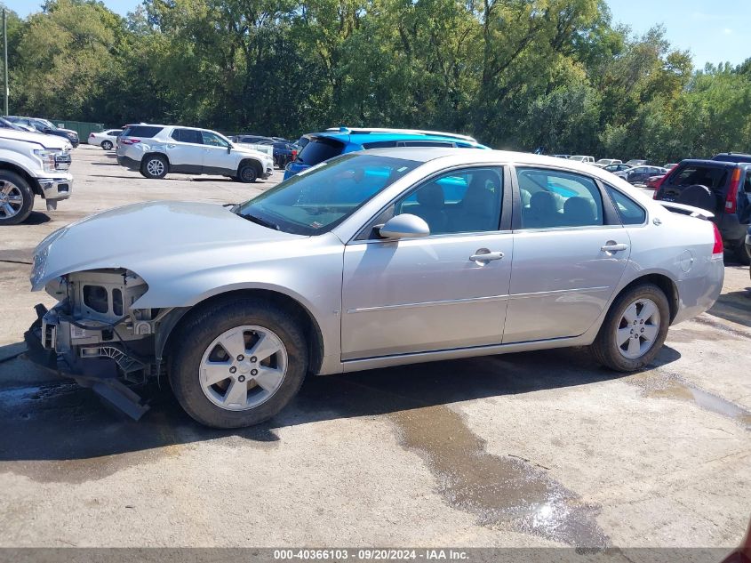 2008 Chevrolet Impala Lt VIN: 2G1WT58K481351507 Lot: 40366103