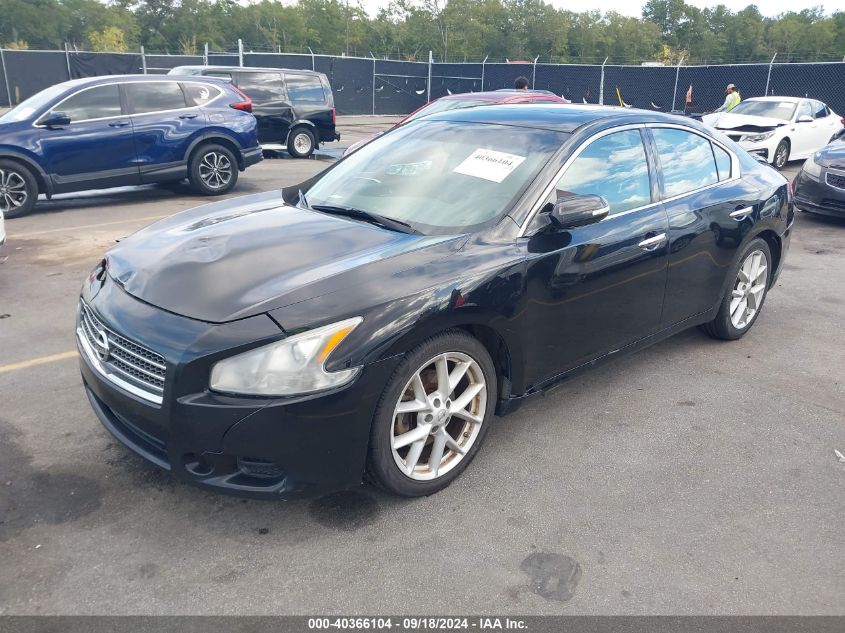 2009 Nissan Maxima 3.5 Sv VIN: 1N4AA51E29C841988 Lot: 40366104