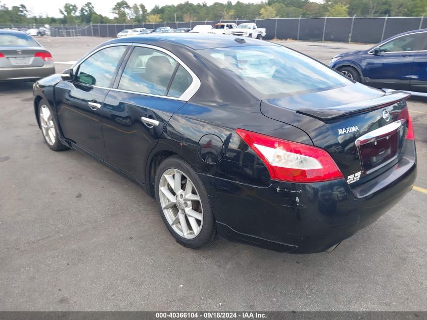 2009 Nissan Maxima 3.5 Sv VIN: 1N4AA51E29C841988 Lot: 40366104