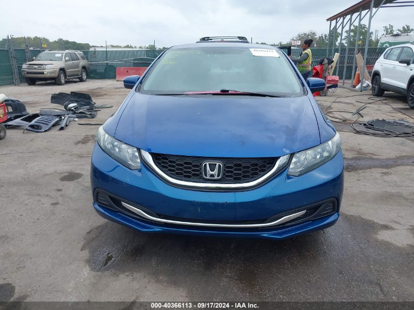 2014 Honda Civic Lx VIN: 19XFB2F50EE247133 Lot: 40366113