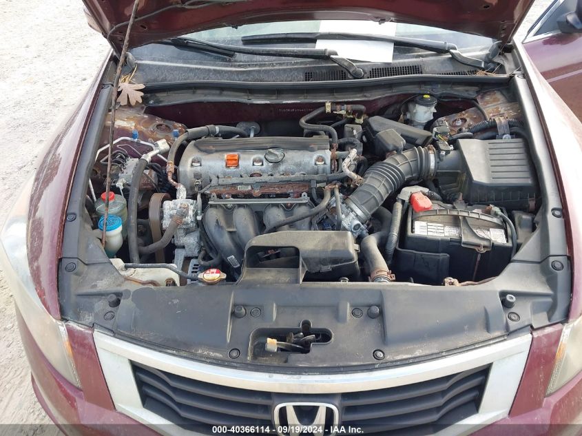 1HGCP2F39AA173874 2010 Honda Accord 2.4 Lx