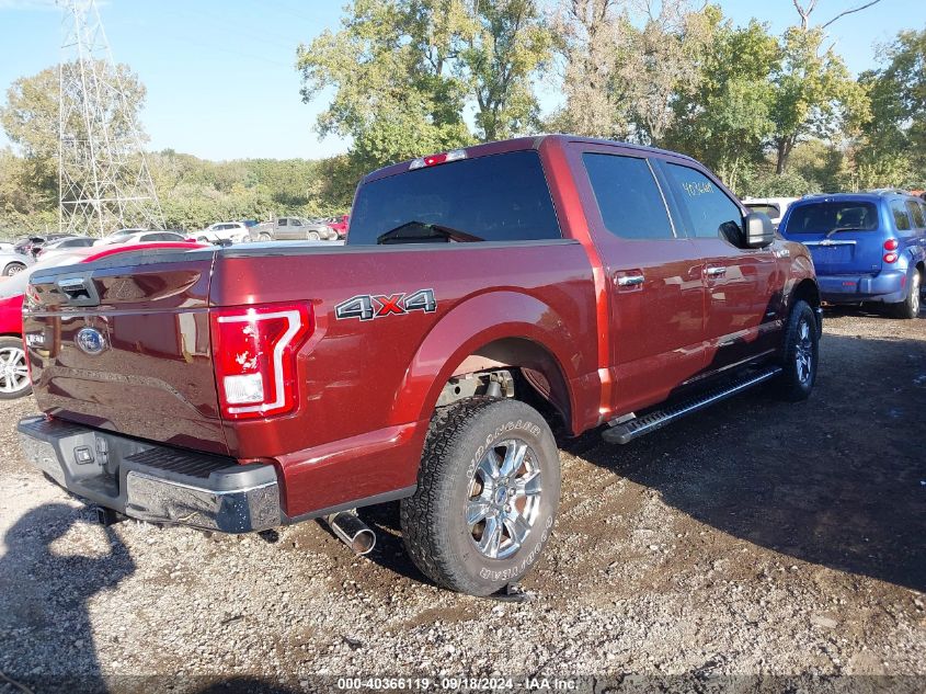 2017 FORD F-150 XLT - 1FTEW1EG8HFA62884