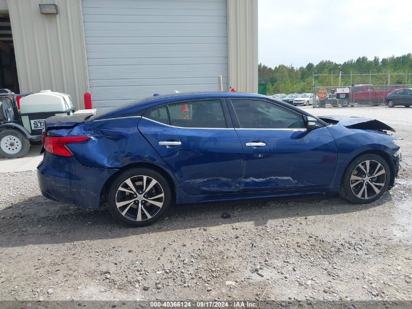 2018 Nissan Maxima 3.5 Sv VIN: 1N4AA6AP2JC379217 Lot: 40366124