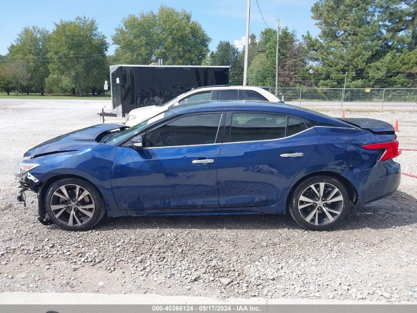 2018 Nissan Maxima 3.5 Sv VIN: 1N4AA6AP2JC379217 Lot: 40366124