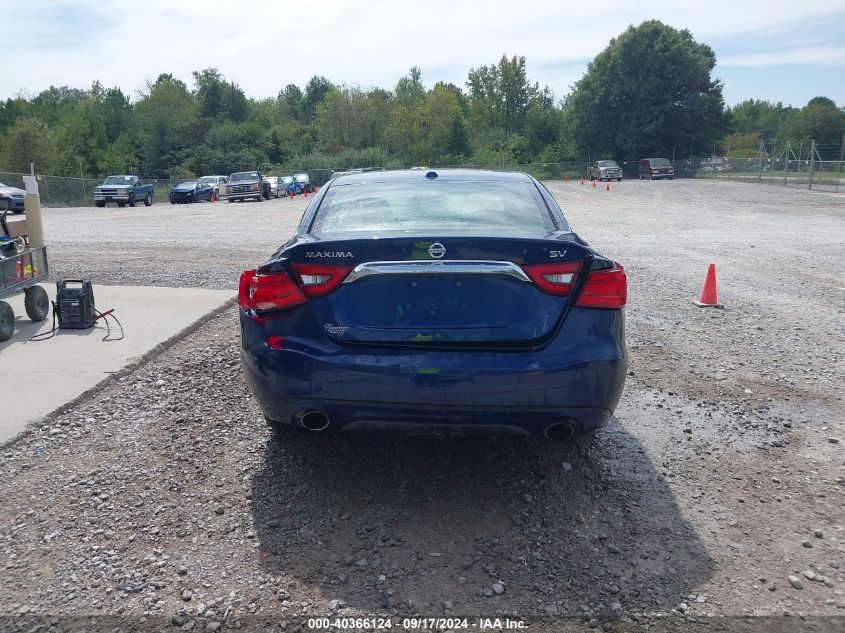 2018 Nissan Maxima 3.5 Sv VIN: 1N4AA6AP2JC379217 Lot: 40366124