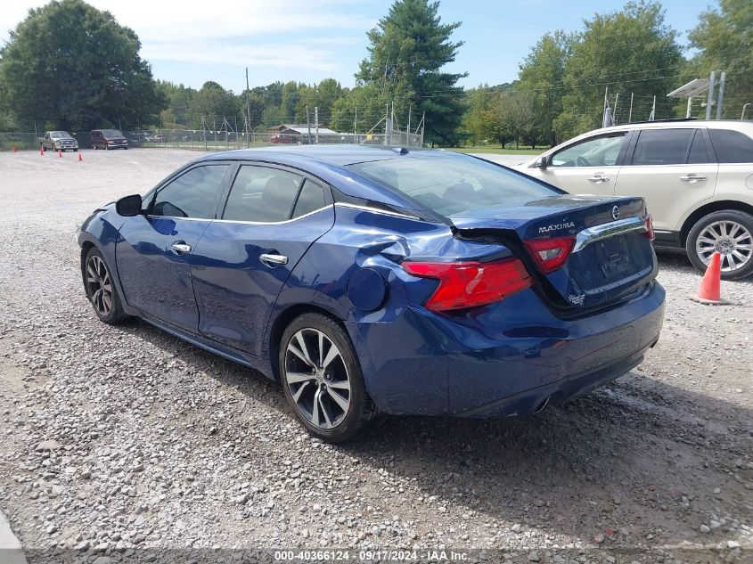 2018 Nissan Maxima 3.5 Sv VIN: 1N4AA6AP2JC379217 Lot: 40366124