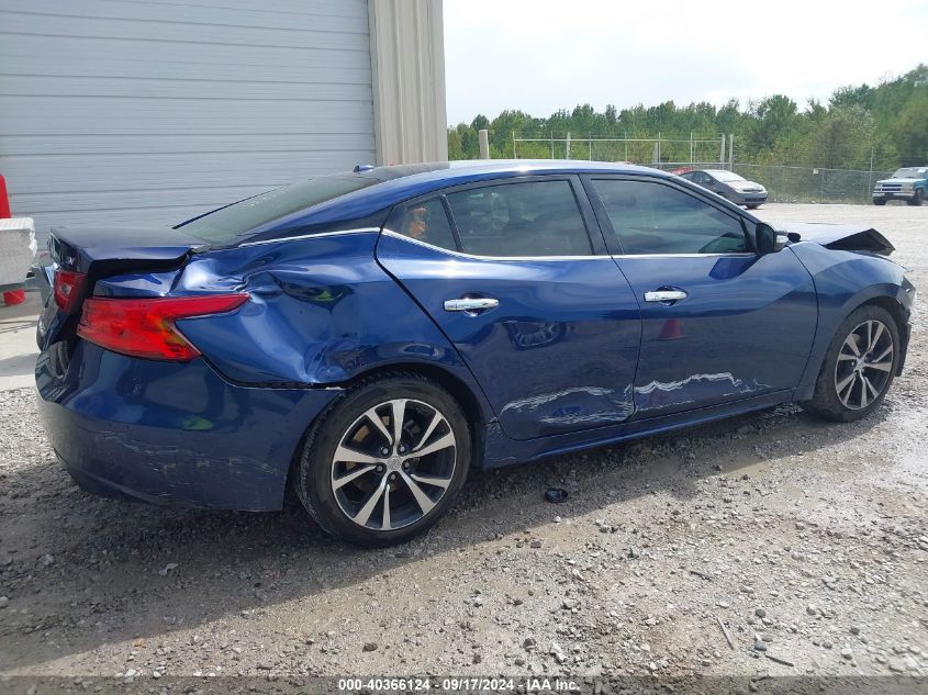 2018 Nissan Maxima 3.5 Sv VIN: 1N4AA6AP2JC379217 Lot: 40366124