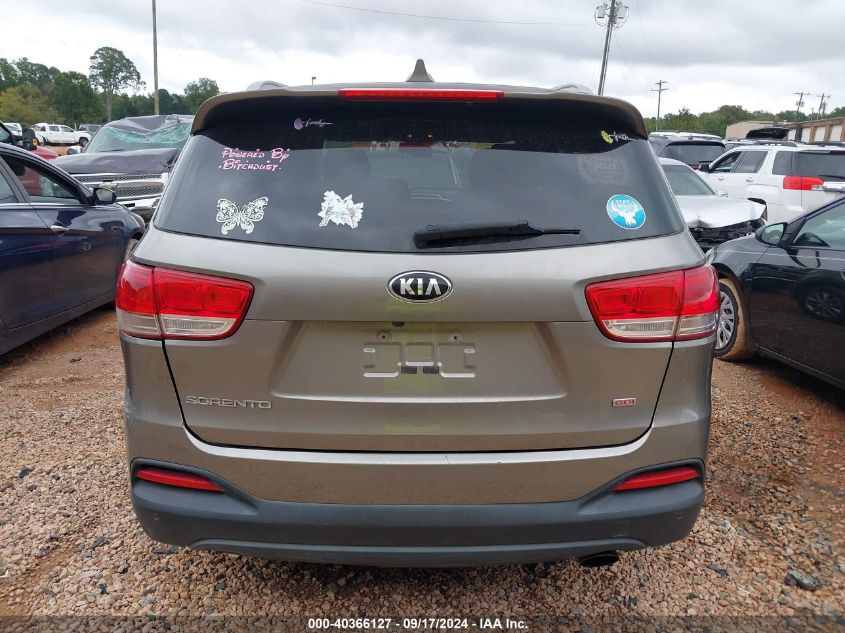 2016 KIA SORENTO 2.4L LX - 5XYPG4A3XGG035613