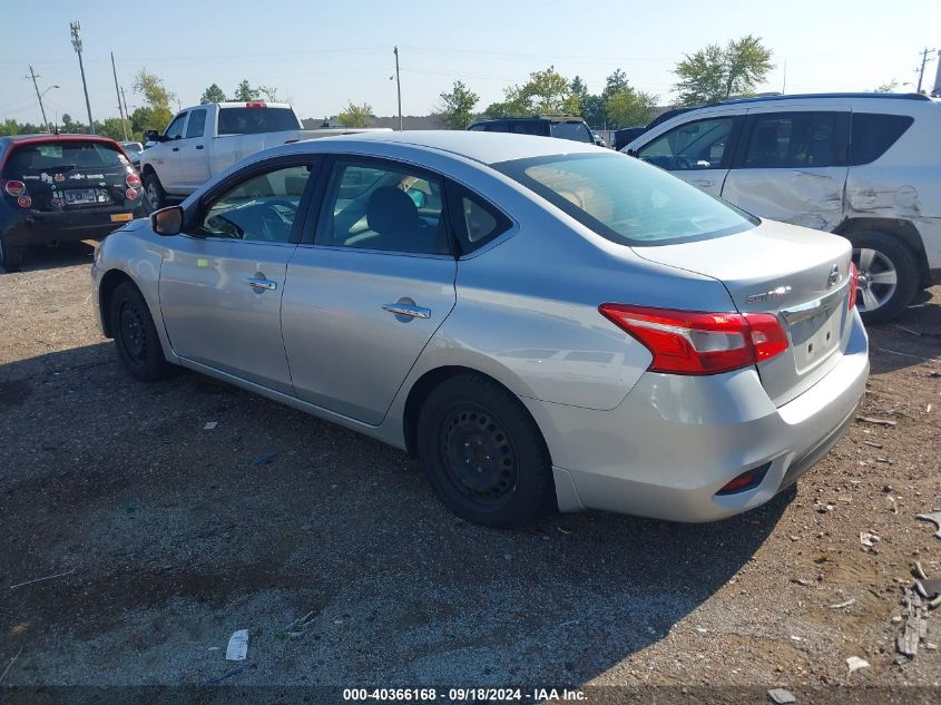 VIN 3N1AB7AP2HY276445 2017 NISSAN SENTRA S