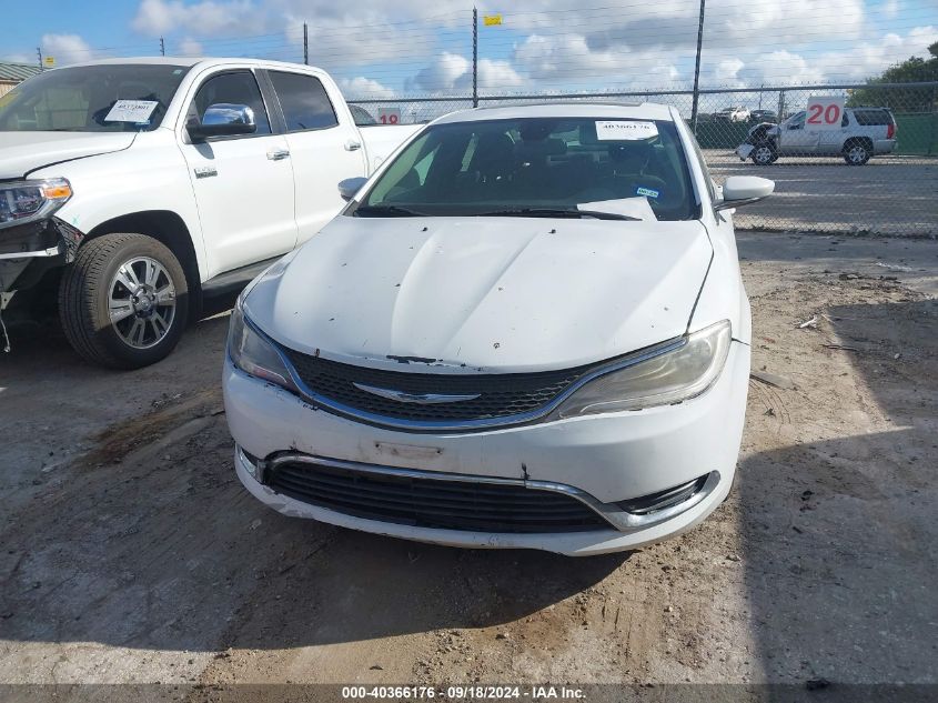 2015 Chrysler 200 Limited VIN: 1C3CCCAB3FN718471 Lot: 40366176