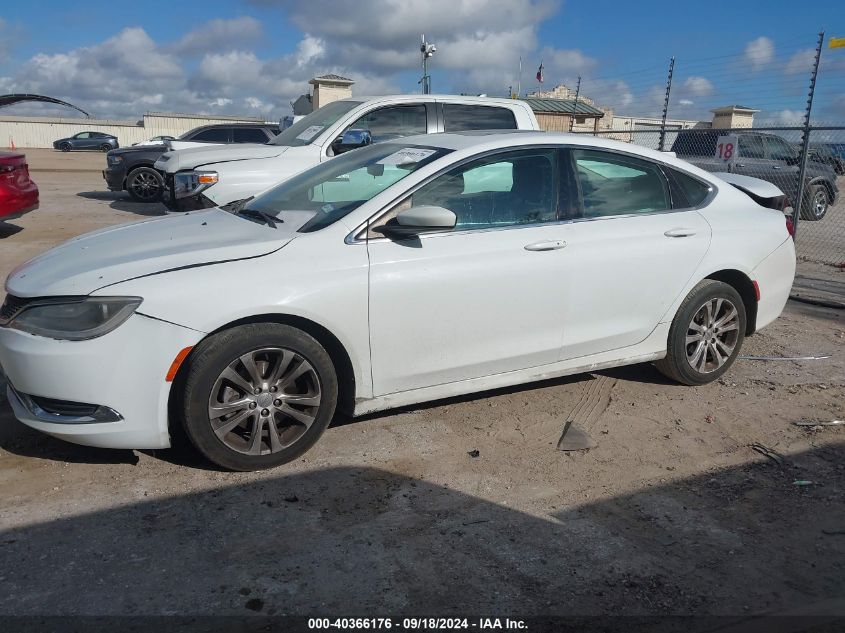 2015 Chrysler 200 Limited VIN: 1C3CCCAB3FN718471 Lot: 40366176