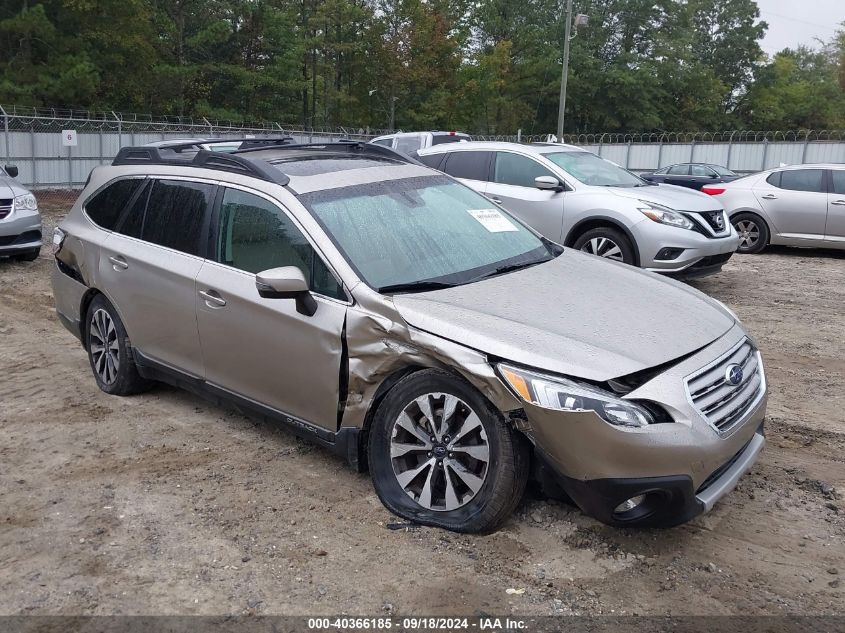 2017 Subaru Outback 3.6R Limited VIN: 4S4BSENC0H3346722 Lot: 40366185