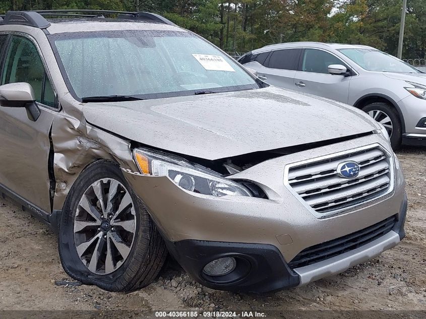 2017 Subaru Outback 3.6R Limited VIN: 4S4BSENC0H3346722 Lot: 40366185