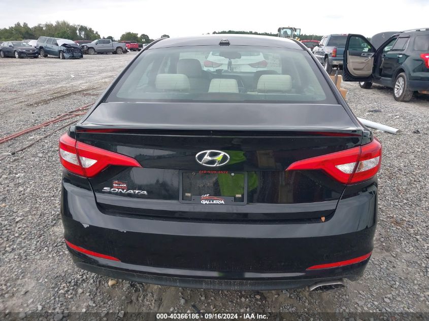 2015 Hyundai Sonata Se VIN: 5NPE24AF6FH158591 Lot: 40366186