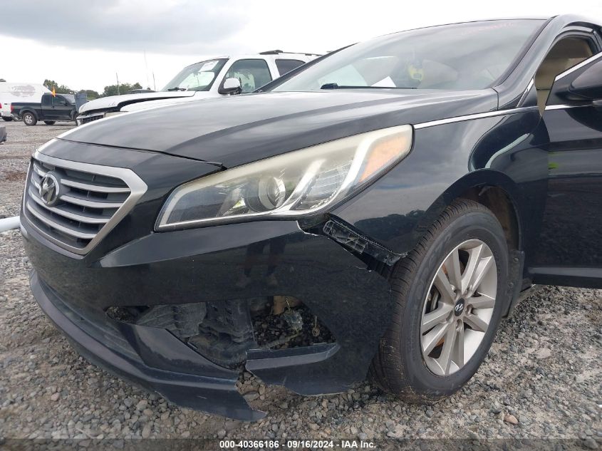 2015 Hyundai Sonata Se VIN: 5NPE24AF6FH158591 Lot: 40366186