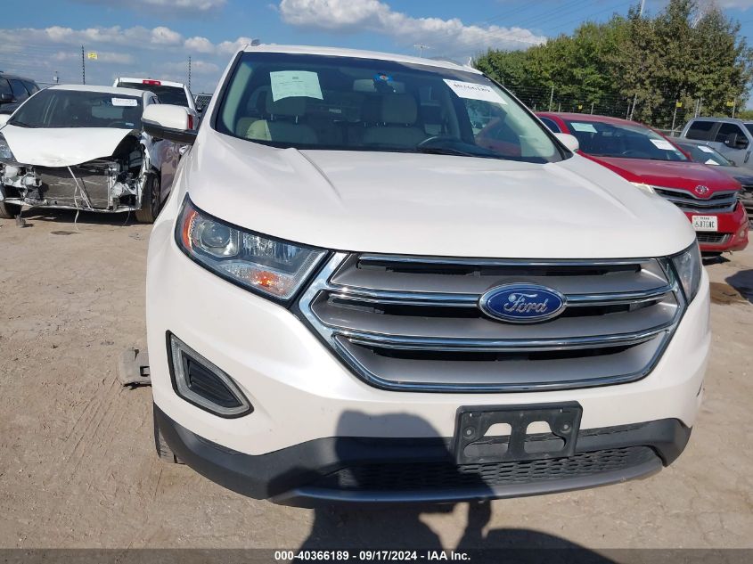 2017 Ford Edge Titanium VIN: 2FMPK4K91HBB98492 Lot: 40366189