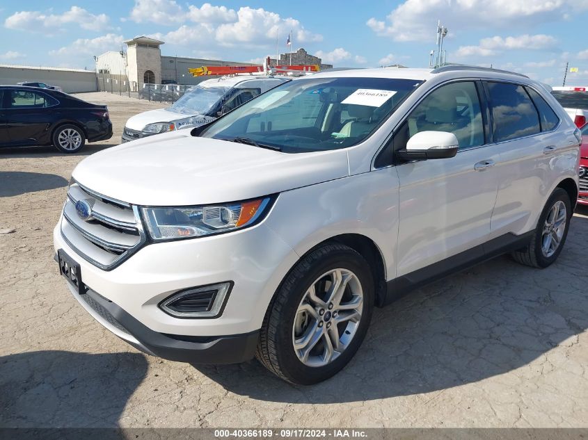 2FMPK4K91HBB98492 2017 FORD EDGE - Image 2