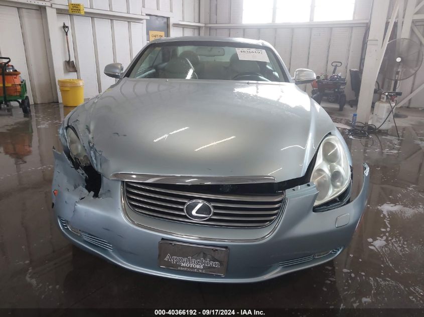 2004 Lexus Sc 430 VIN: JTHFN48Y140051489 Lot: 40366192