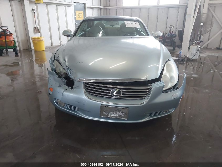 2004 Lexus Sc 430 VIN: JTHFN48Y140051489 Lot: 40366192