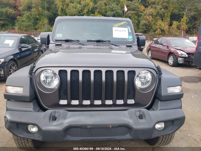 2018 Jeep Wrangler Unlimited Sport S 4X4 VIN: 1C4HJXDG5JW143492 Lot: 40366199