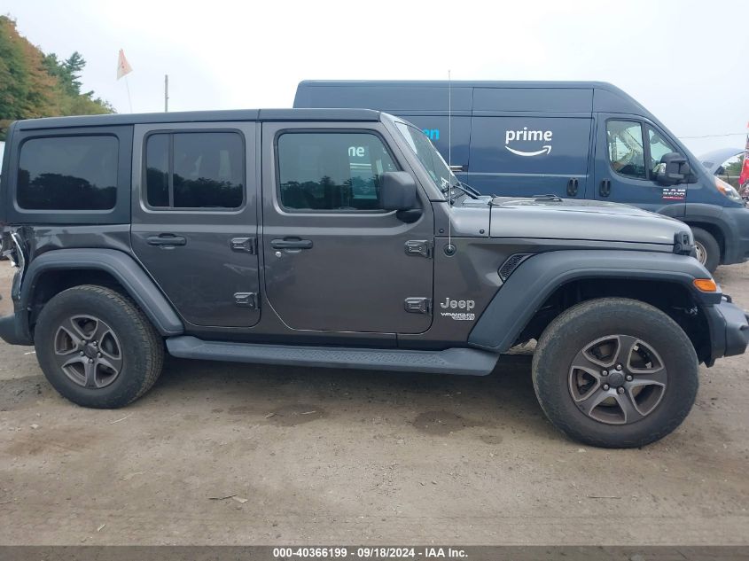 2018 Jeep Wrangler Unlimited Sport S 4X4 VIN: 1C4HJXDG5JW143492 Lot: 40366199