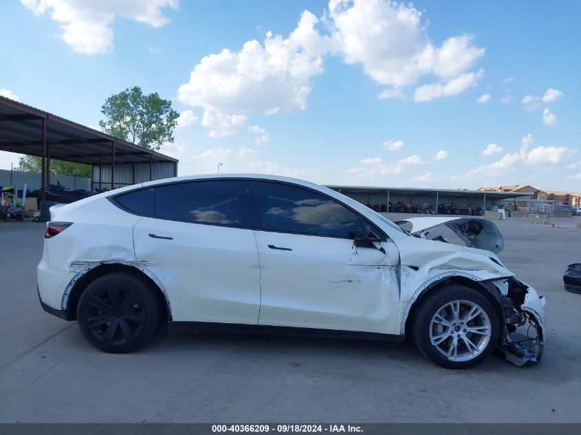 2023 Tesla Model Y Awd/Long Range Dual Motor All-Wheel Drive VIN: 7SAYGDEE6PA091345 Lot: 40366209