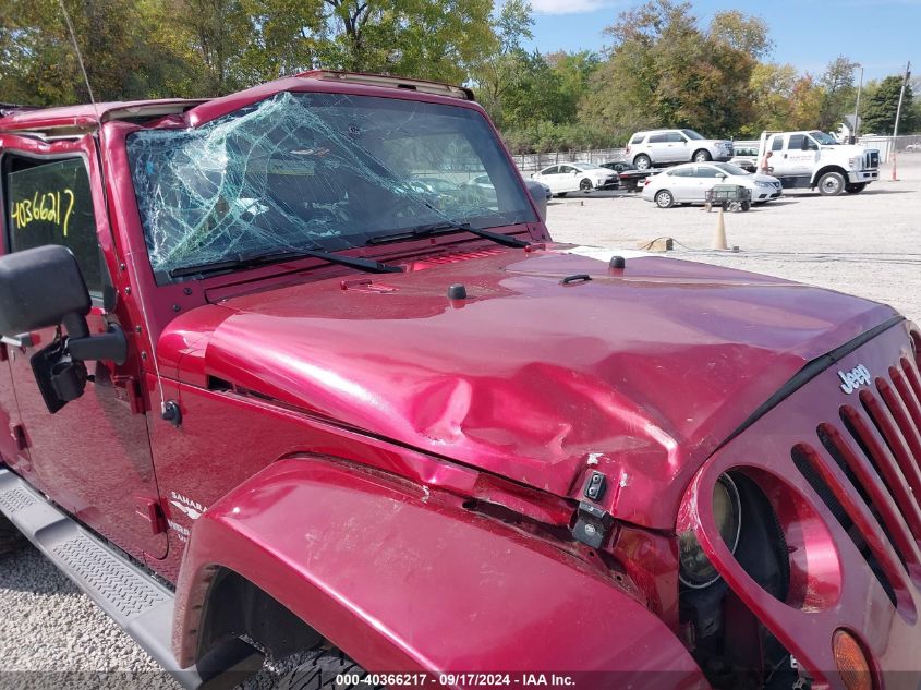 2011 Jeep Wrangler Unlimited Sahara VIN: 1J4BA5H16BL603577 Lot: 40366217