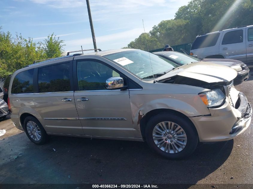 2015 Chrysler Town & Country Limited Platinum VIN: 2C4RC1GGXFR619209 Lot: 40366234