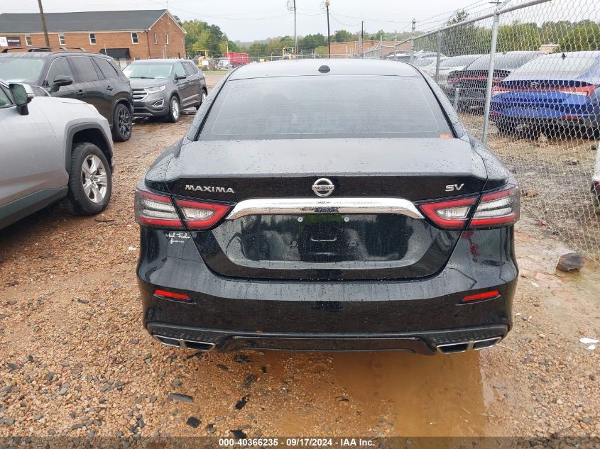 2019 Nissan Maxima 3.5 Sv VIN: 1N4AA6AV0KC360939 Lot: 40366235