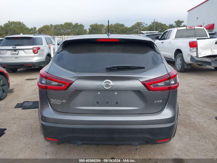 2020 Nissan Rogue Sport S Awd Xtronic Cvt VIN: JN1BJ1CW9LW647139 Lot: 40366254