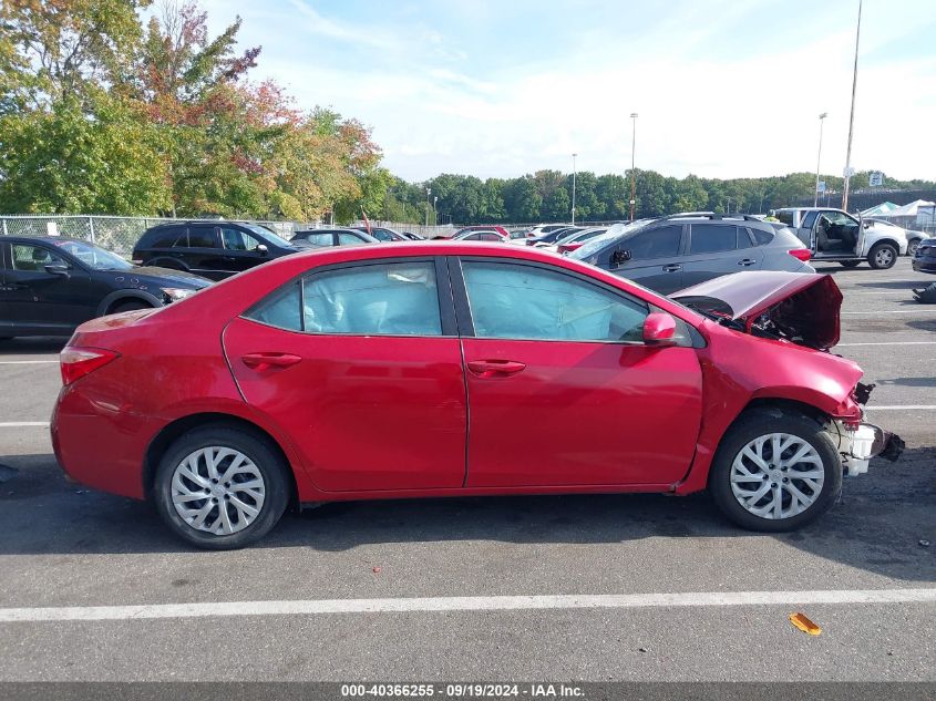 2017 Toyota Corolla Le VIN: 5YFBURHE4HP709937 Lot: 40366255