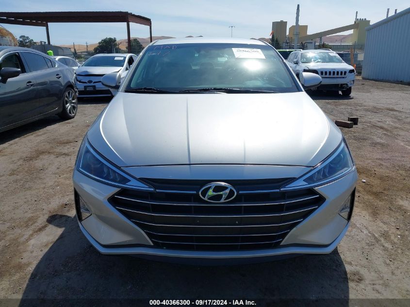 2019 Hyundai Elantra Sel VIN: 5NPD84LF6KH412849 Lot: 40366300