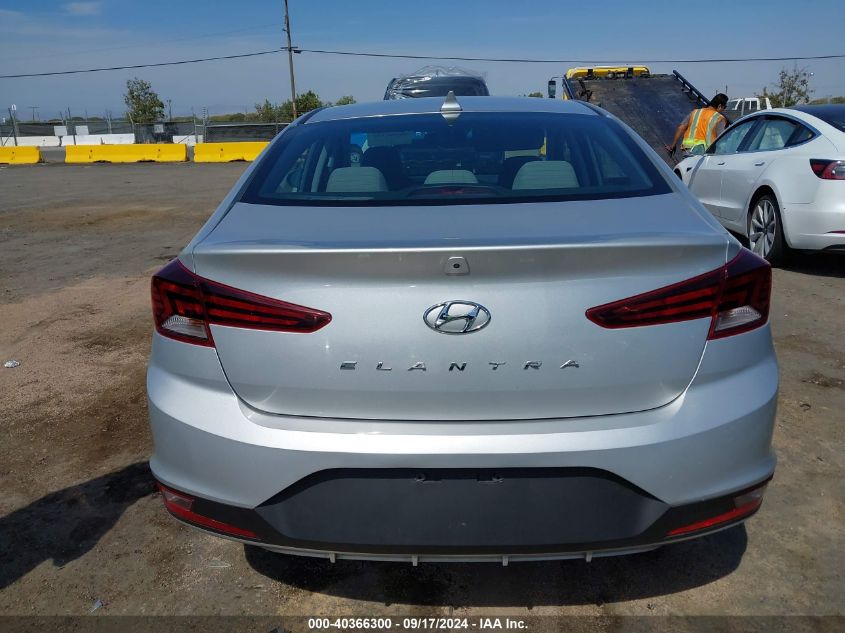 2019 Hyundai Elantra Sel VIN: 5NPD84LF6KH412849 Lot: 40366300