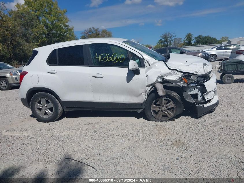 2020 Chevrolet Trax Fwd Ls VIN: 3GNCJKSB8LL329659 Lot: 40366310