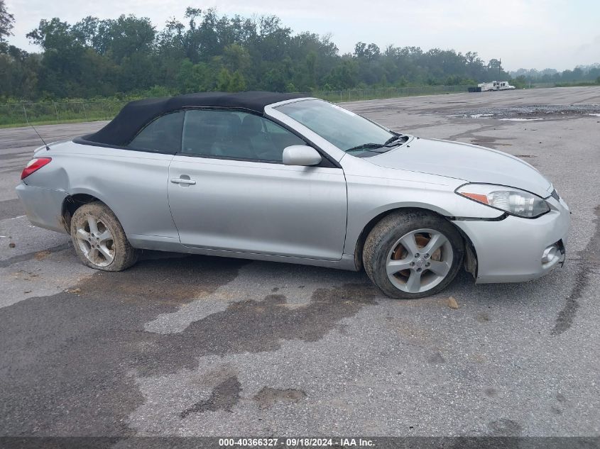 4T1FA38P07U122205 2007 Toyota Camry Solara Se/Sle