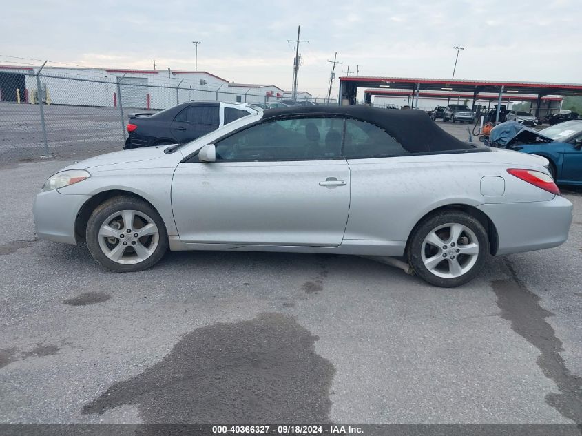 4T1FA38P07U122205 2007 Toyota Camry Solara Se/Sle