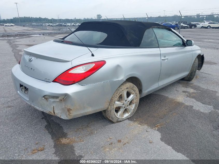 4T1FA38P07U122205 2007 Toyota Camry Solara Se/Sle