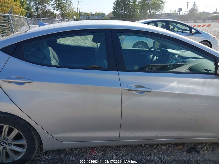 2014 Hyundai Elantra Se VIN: KMHDH4AE1EU056925 Lot: 40366341