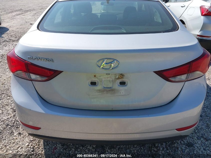 2014 Hyundai Elantra Se VIN: KMHDH4AE1EU056925 Lot: 40366341