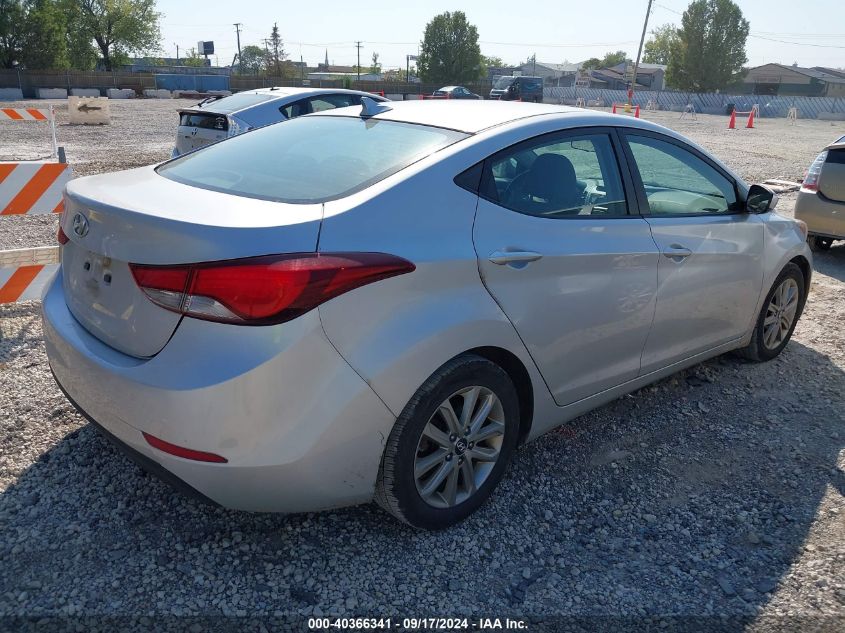 2014 Hyundai Elantra Se VIN: KMHDH4AE1EU056925 Lot: 40366341