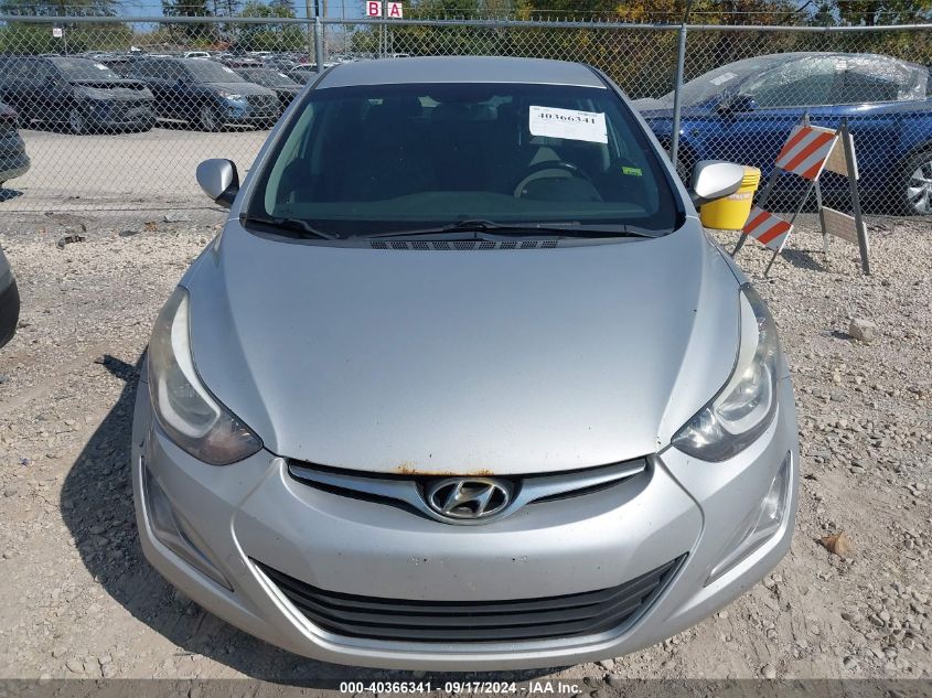 2014 Hyundai Elantra Se VIN: KMHDH4AE1EU056925 Lot: 40366341