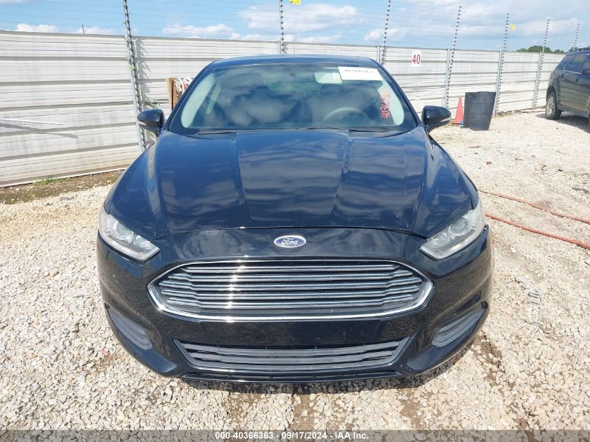 2016 Ford Fusion Se VIN: 3FA6P0H73GR331369 Lot: 40366363