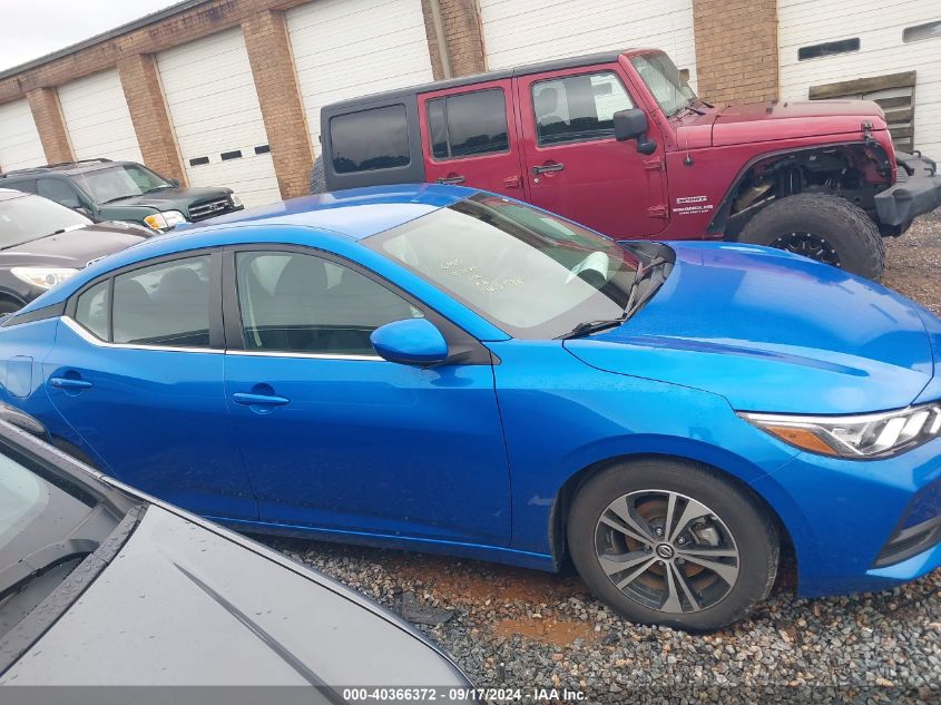 2021 Nissan Sentra Sv Xtronic Cvt VIN: 3N1AB8CV8MY217816 Lot: 40366372