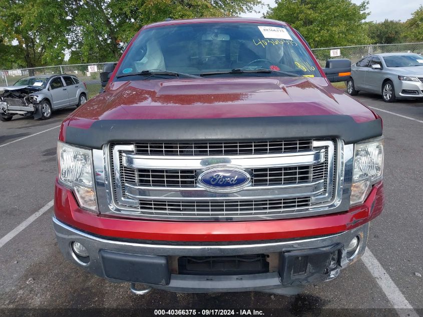 2013 Ford F150 Super Cab VIN: 1FTFX1ET1DFC38361 Lot: 40366375